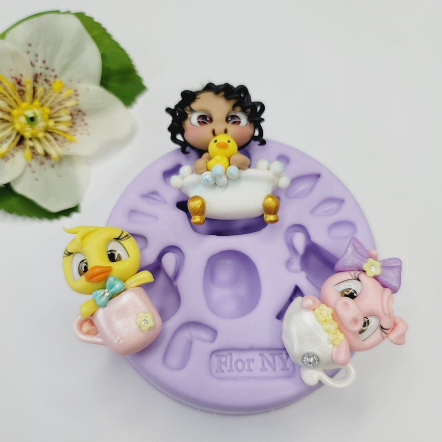 FNY #03 Shower Adventures silicone mold