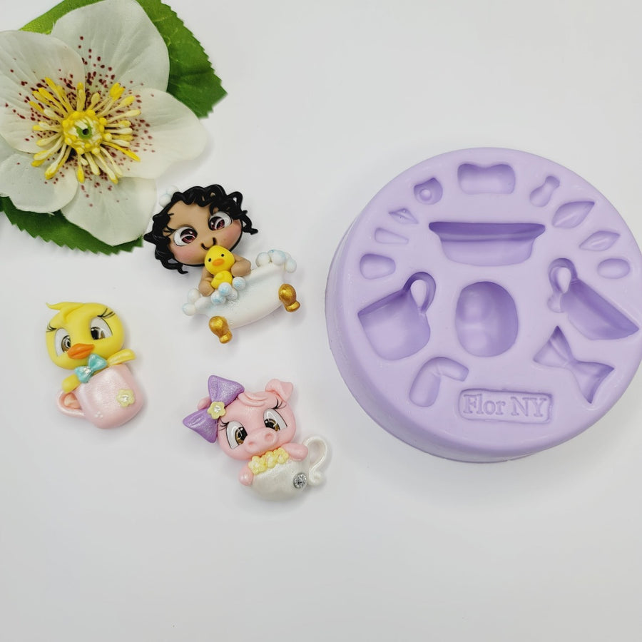 FNY #03 Shower Adventures silicone mold