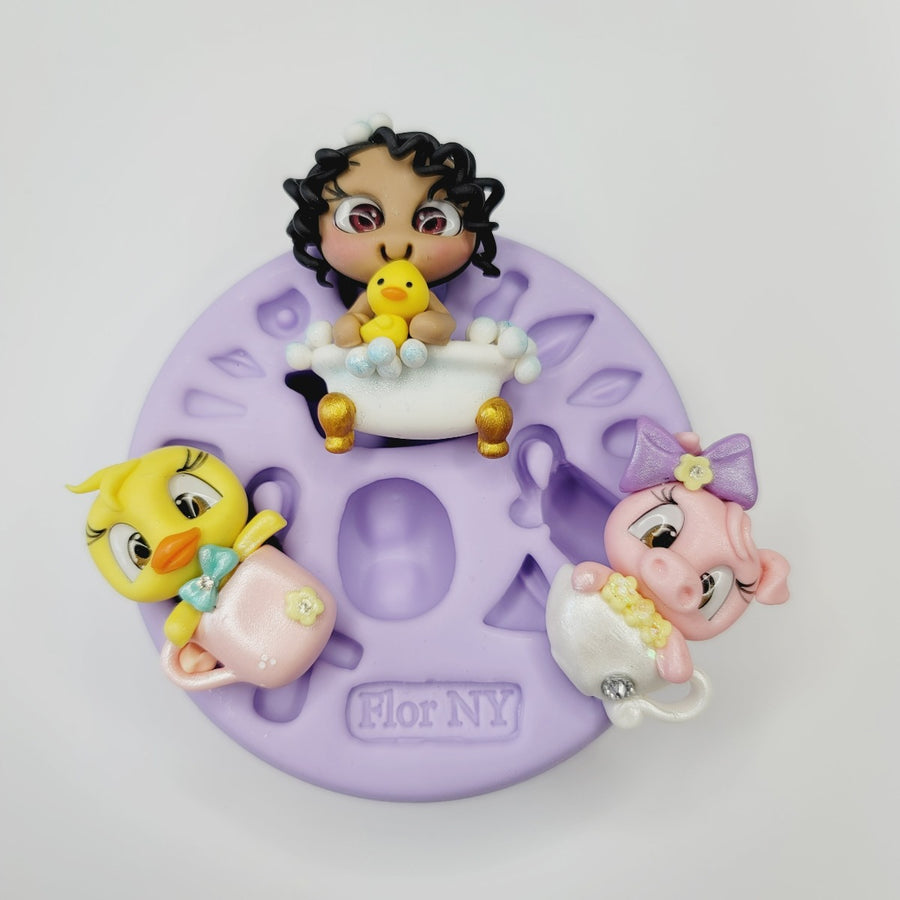 FNY #03 Shower Adventures silicone mold