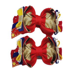 Super Girl hair-bow Headband Kit (small)