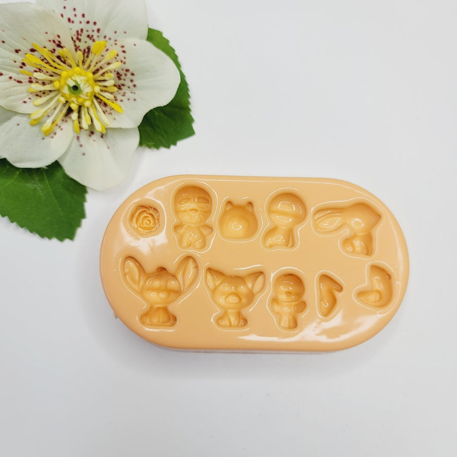 MD #27 Princess Pets #2 Silicone Mold