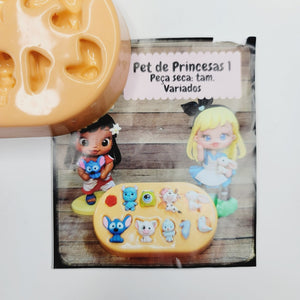 MD #27 Princess Pets #2 Silicone Mold