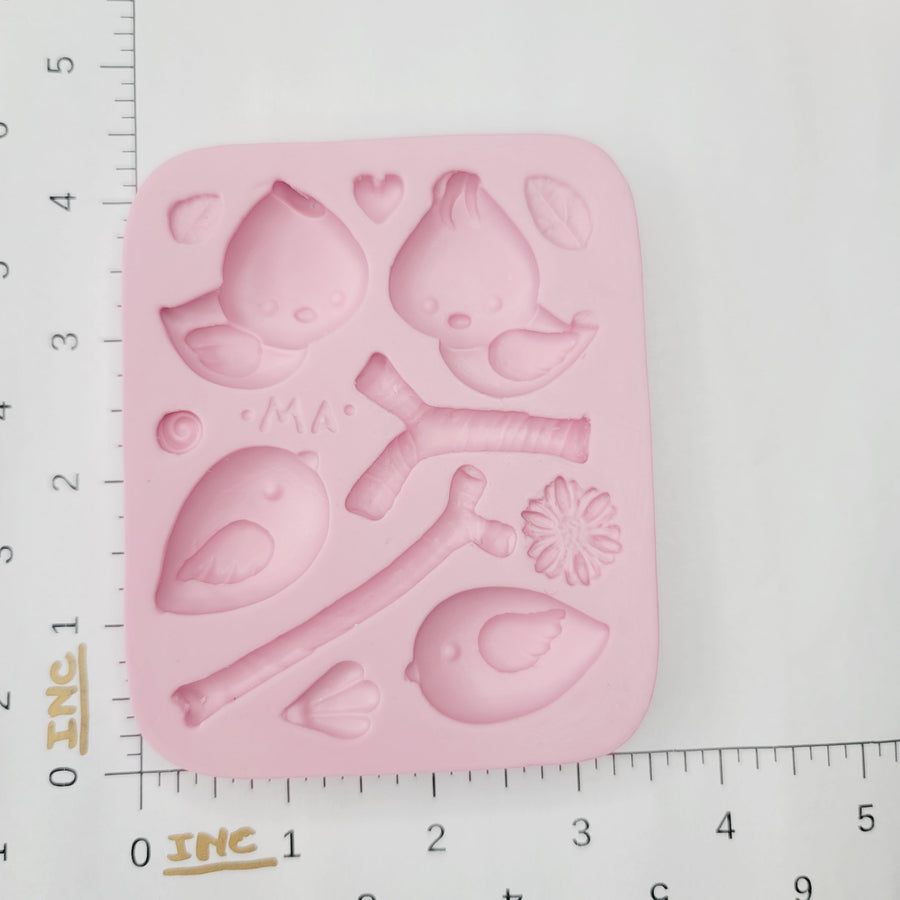 Kit Birds LG Silicone Mold 030 MA