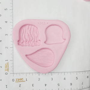 Hair #3 Silicone Mold 713MA