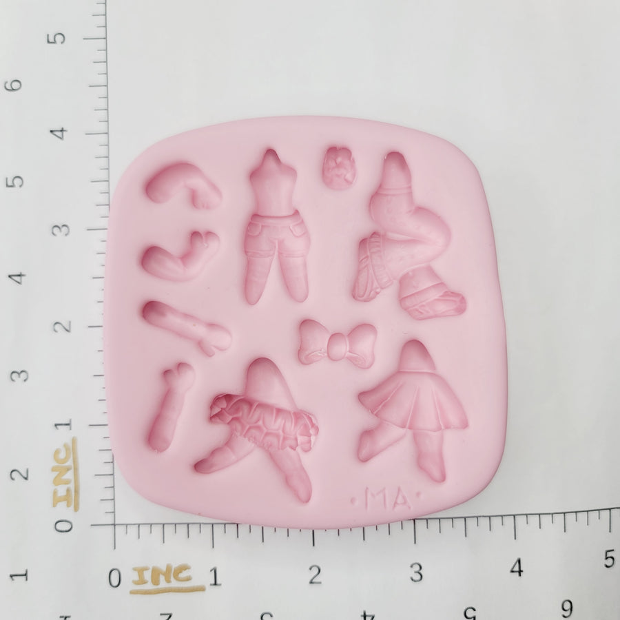 Charming Body Creations Silicone Mold 692 MA