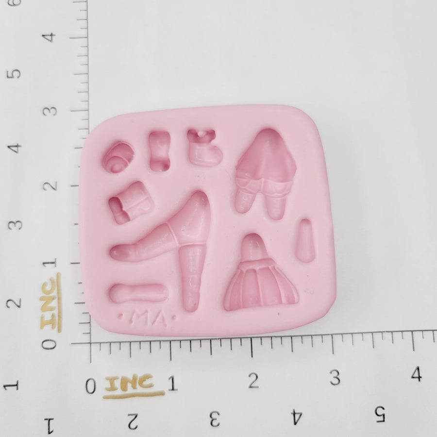 Adorable Little Dolls Silicone Mold MA 757