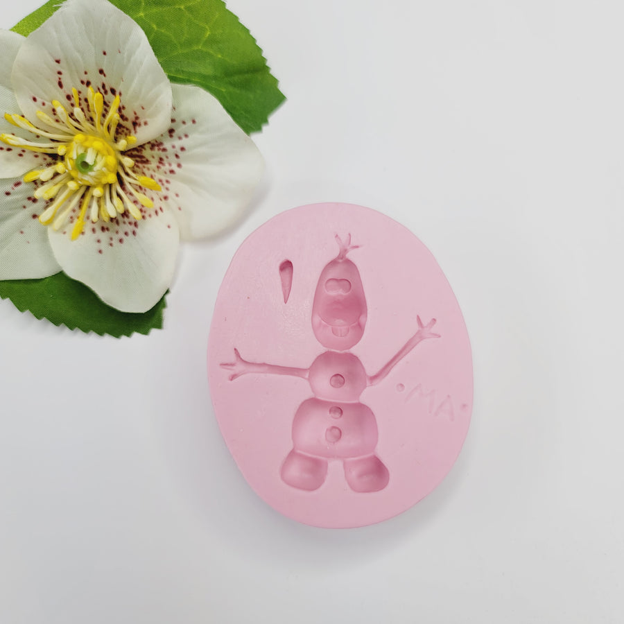 MA 537 Snowman Silicone Mold
