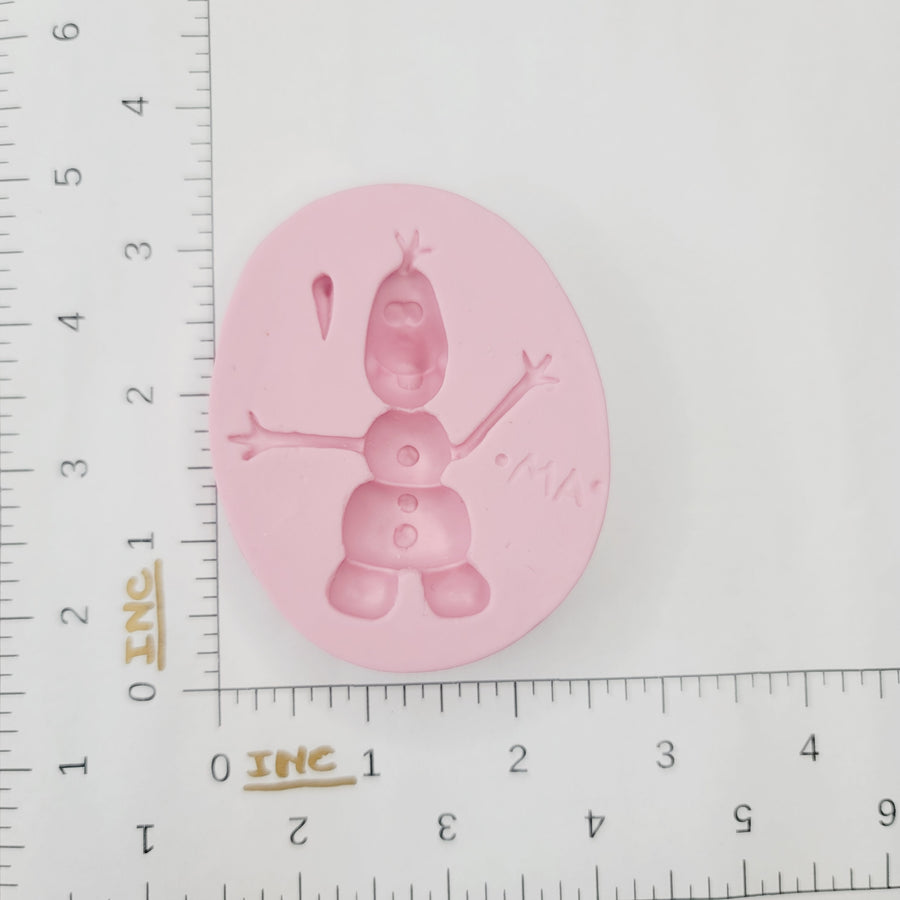 MA 537 Snowman Silicone Mold