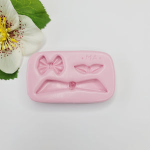 Headband and bows Silicone Mold MA 760