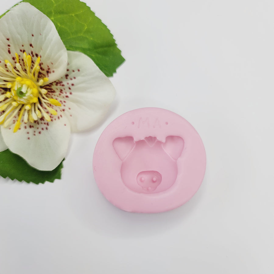 Pig Face Silicone Mold 048 MA