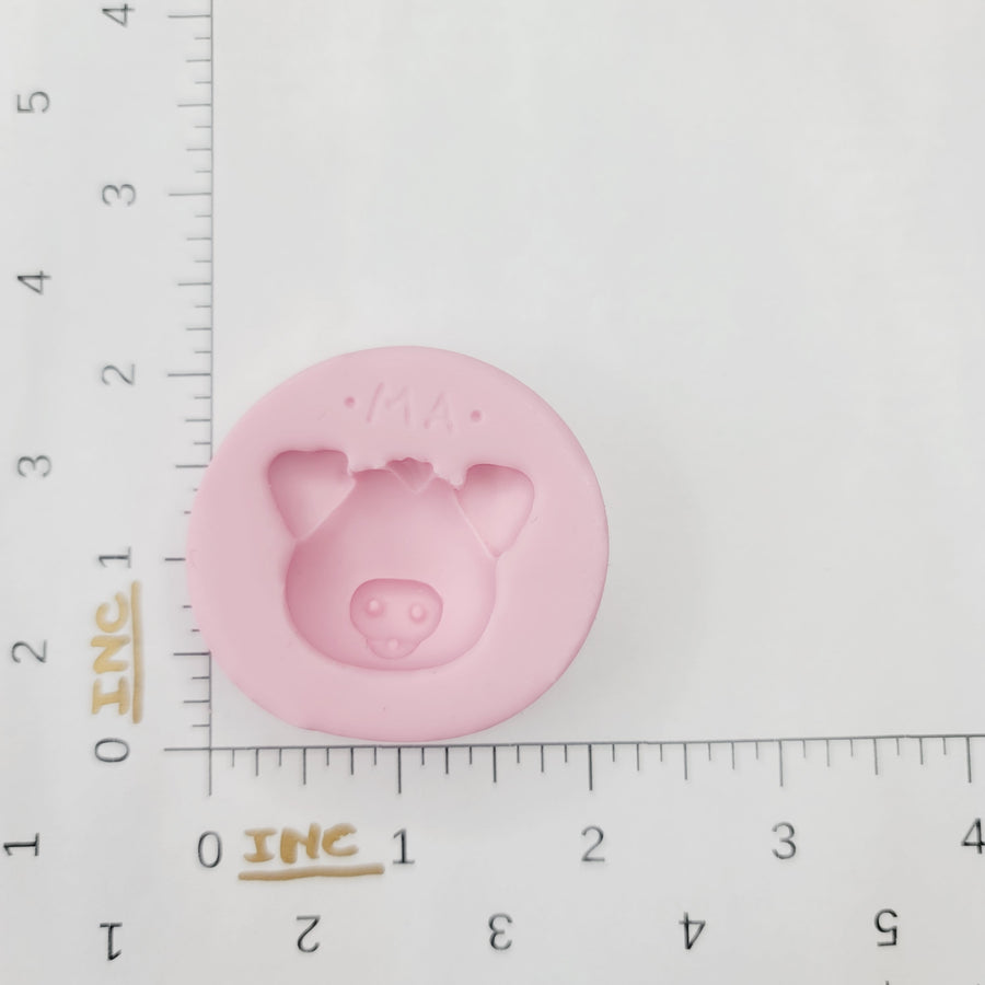 Pig Face Silicone Mold 048 MA