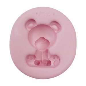 Zoo Sitting Bear Silicone Mold MA 194