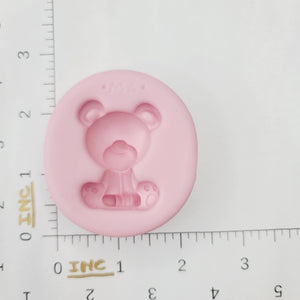 Zoo Sitting Bear Silicone Mold MA 194