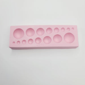 Half Pearl Ball Silicone Mold 484 MA