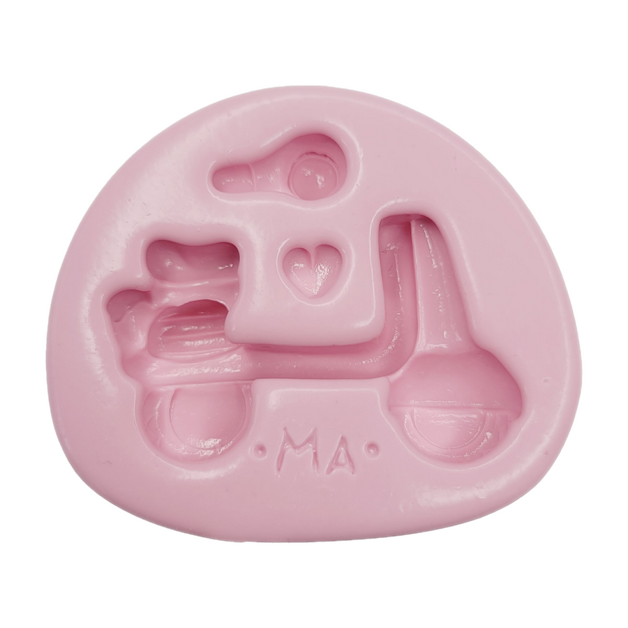 Motorcycle Medium Silicone Mold MA 752