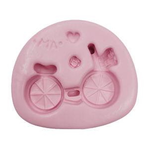 Fun Bike Ride Med Silicone Mold MA 749