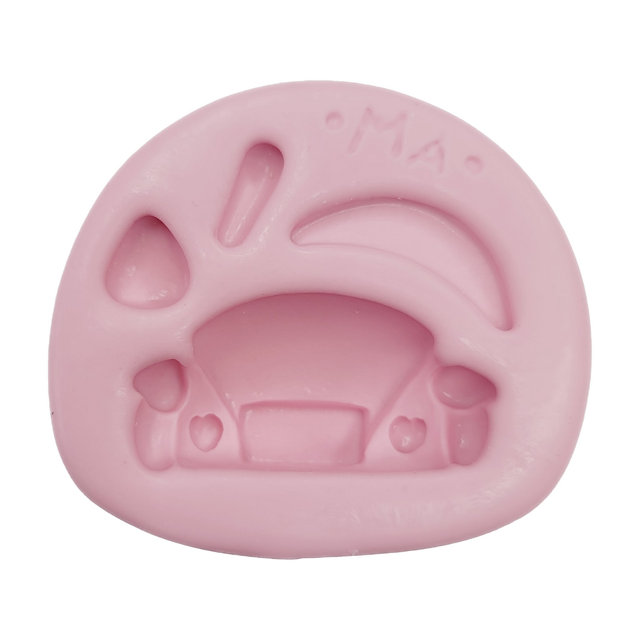 Cute Beetle Med Silicone Mold MA 753