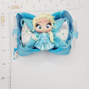 Blond Princess Style #4 Large Hair-Bow