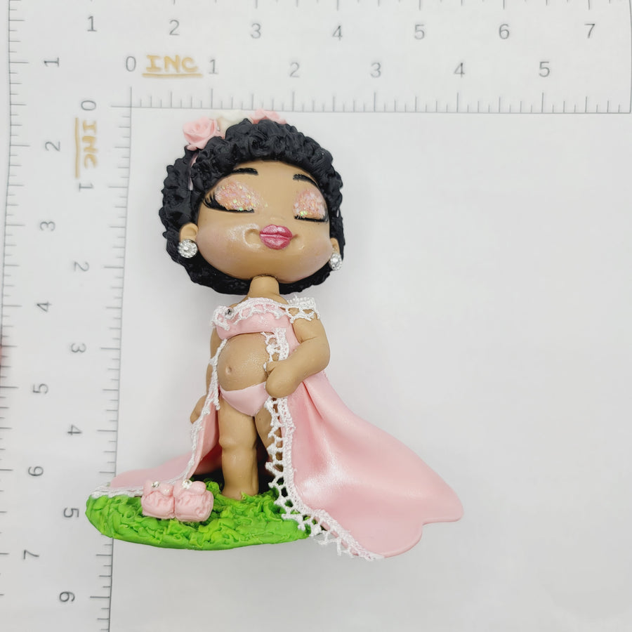 Pregnant Beauty Cake Top Characters