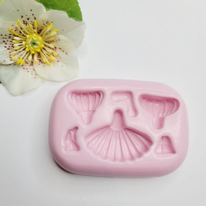 Creative dresses Silicone Mold KKA #36