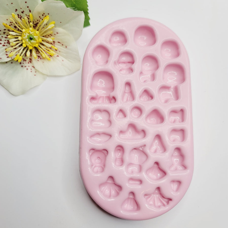 Little Cuties Silicone Mold KKA #39