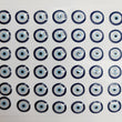 Load image into Gallery viewer, VA 06 Greek Eyes Resin Stickers (X-SM) 60 UN - 0.8 CM
