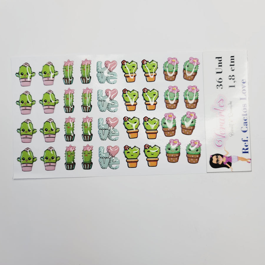 Adhesive Resin Cactus V.A.for Clays Multicolor (SM) 36UN - 1.8 cm