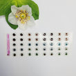 Load image into Gallery viewer, STY REALISTIC16 Adhesive Resin Eyes for Clays Multicolor STY Realistic Xx-Gr/ Xx-Lg 16mm 20 Pairs
