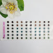 Load image into Gallery viewer, STY REALISTIC14 Adhesive Resin Eyes for Clays Multicolor STY Realistic X-GR/ X-LG 14mm 30 Pairs
