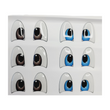Load image into Gallery viewer, MF 105 Adhesive resin eyes for clays MF-105 felt eyes LG/G (2.6x1.8mm) 9 Pairs
