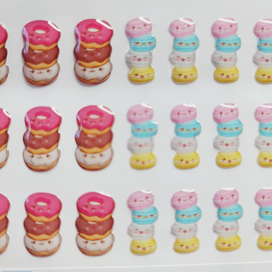 Adhesive resin for clays MF 110 cute deserts #2 (2 cm) 45 Units