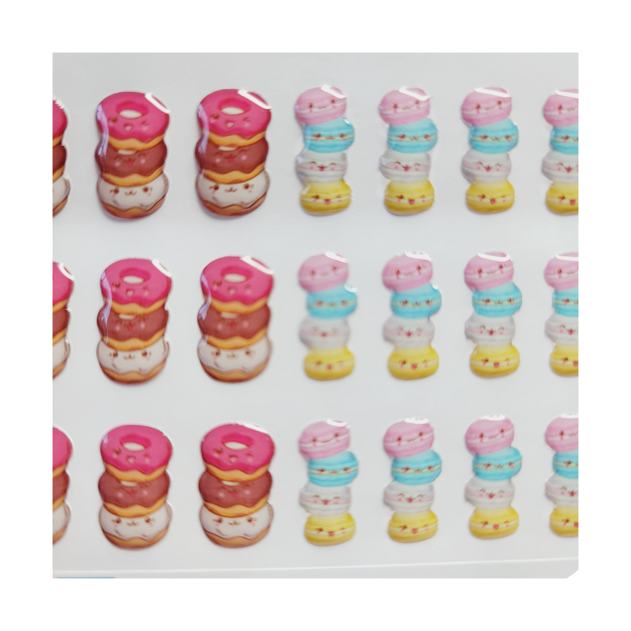 Adhesive resin for clays MF 110 cute deserts #2 (2 cm) 45 Units