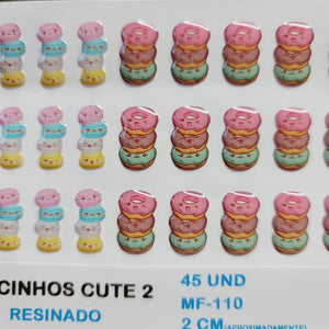 Adhesive resin for clays MF 110 cute deserts #2 (2 cm) 45 Units