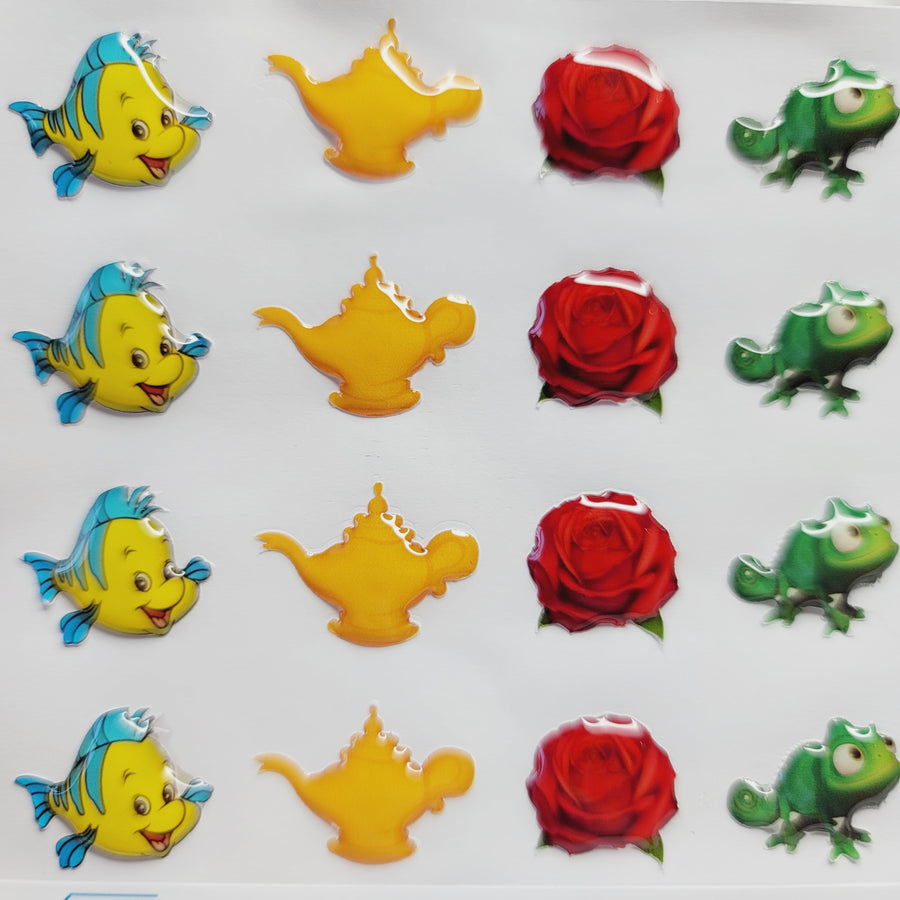 Adhesive Resin for Clays MF 31 Princess 1 (1.5 cm) 32 Units