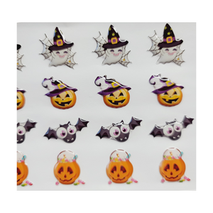 Adhesive resin for clays MF-107 Halloween #1 (2.0 cm) 28 Units