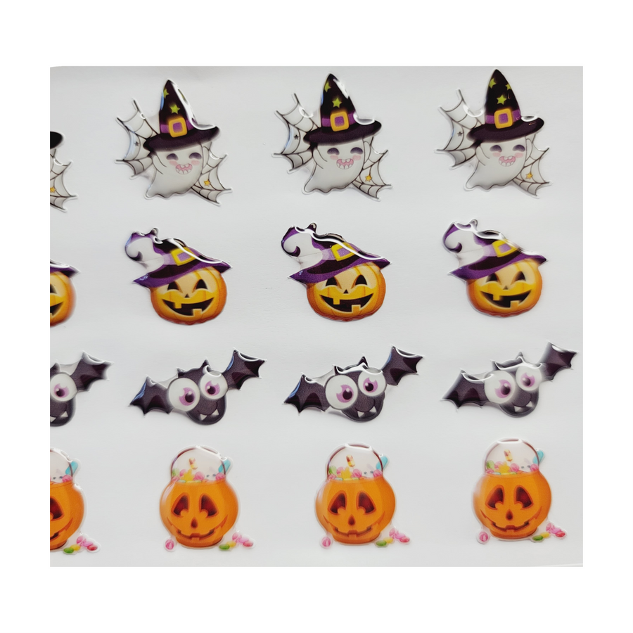 Adhesive resin for clays MF-107 Halloween #1 (2.0 cm) 28 Units