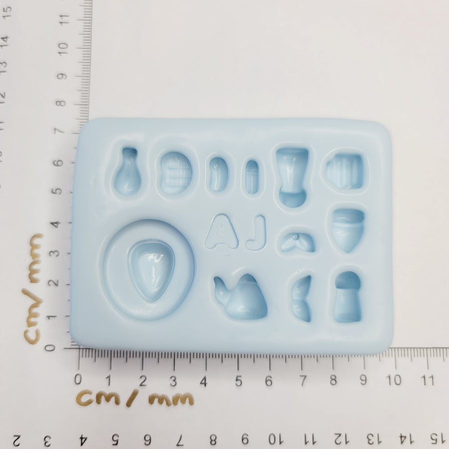 South miniatures silicone mold AJ #52