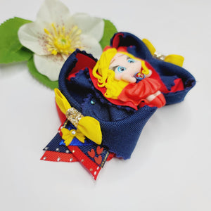 Super Girl Large Hair-Bow