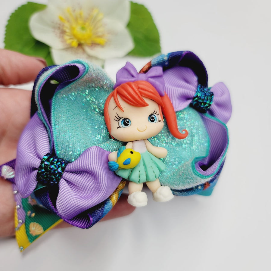 Ariel #5 Large Hair-Bow