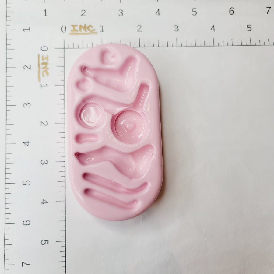 KKA #42 Super wheel chair Silicone Mold