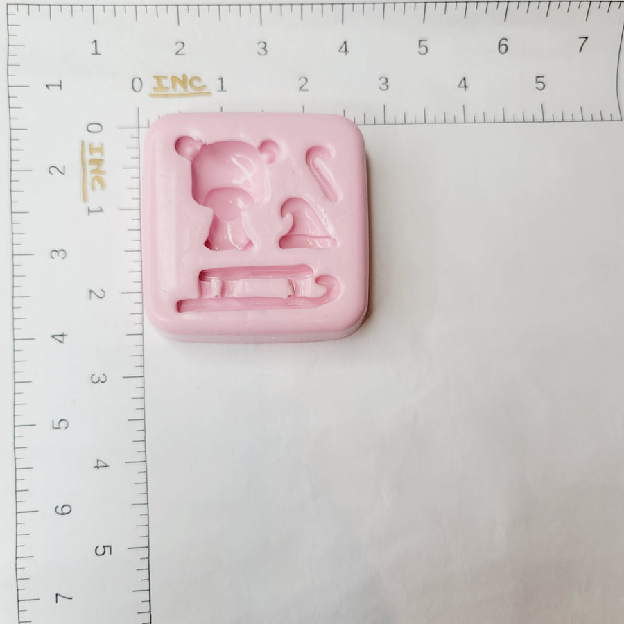 Xmas Creations Silicone Mold KKA #44