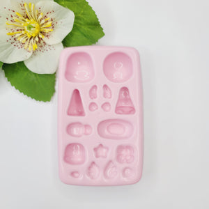 Xmas Crib Figures Silicone Mold KKA #50