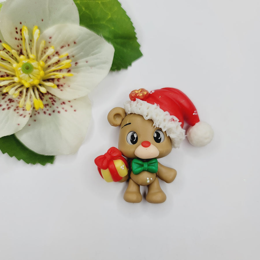 MD #40 Xmas Bear silicone mold