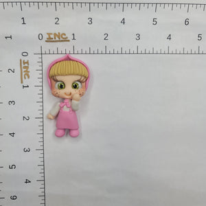 Masha 3 #363 Clay Doll for Bow-Center, Jewelry Charms, Accessories, and More