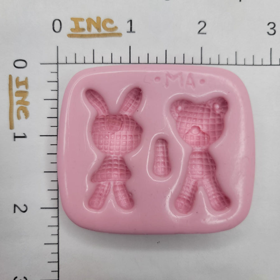 Amigorumi P Silicone Mold 803 MA