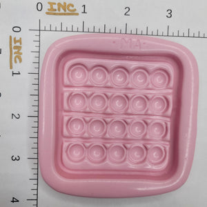 Square Pop It LG Silicone Mold 806 MA