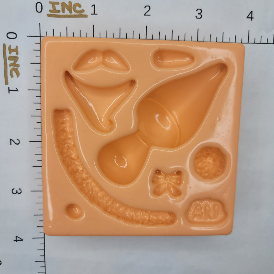 MD #42 Xmas Tree Pendant  silicone mold