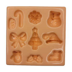 MD #37 Xmas miniature silicone mold