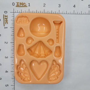 MD #39 Xmas Angel silicone mold