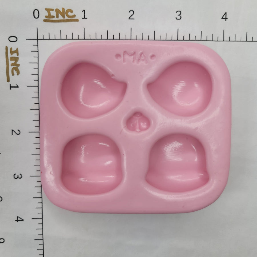 Cute Mini Animals Silicone Mold 775 MA